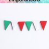 Miniature Bunting Triangle Flag