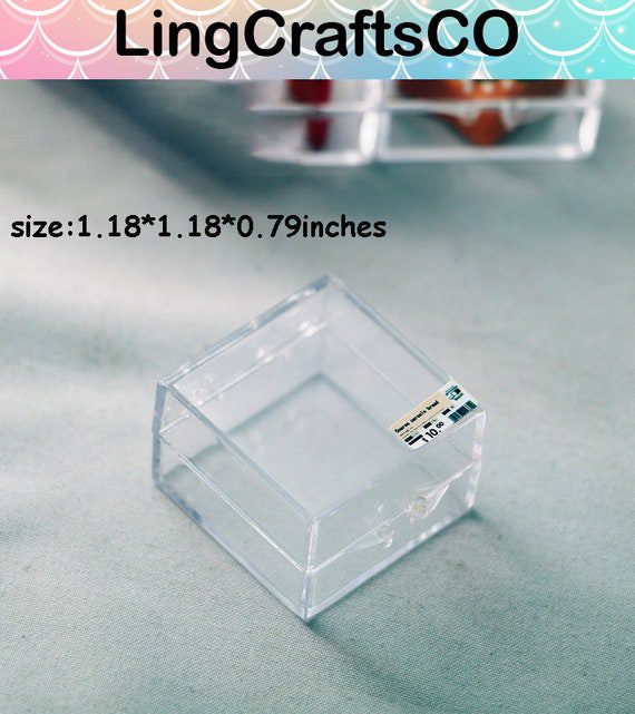2PCS Miniature Square Display Box