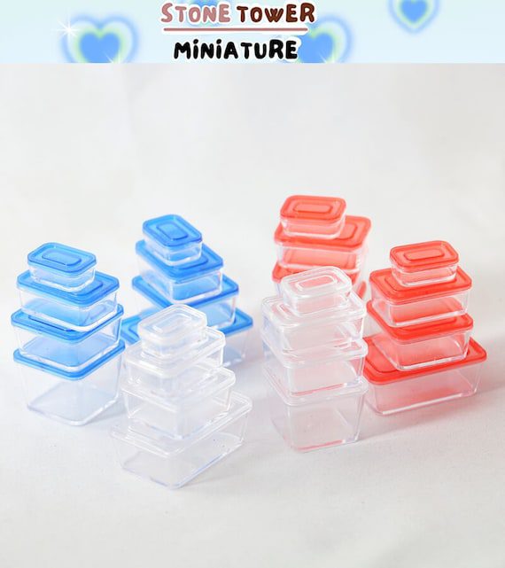 Miniature Storage Food Containers