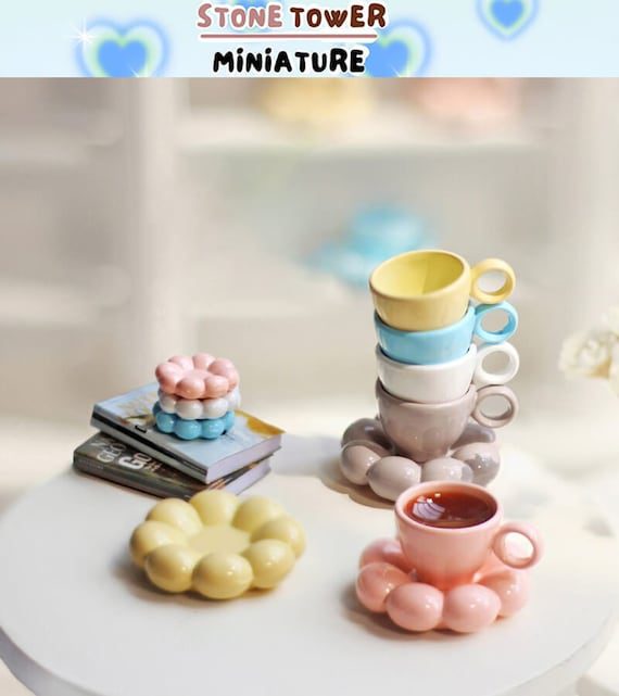 Miniature Tea Cup Set
