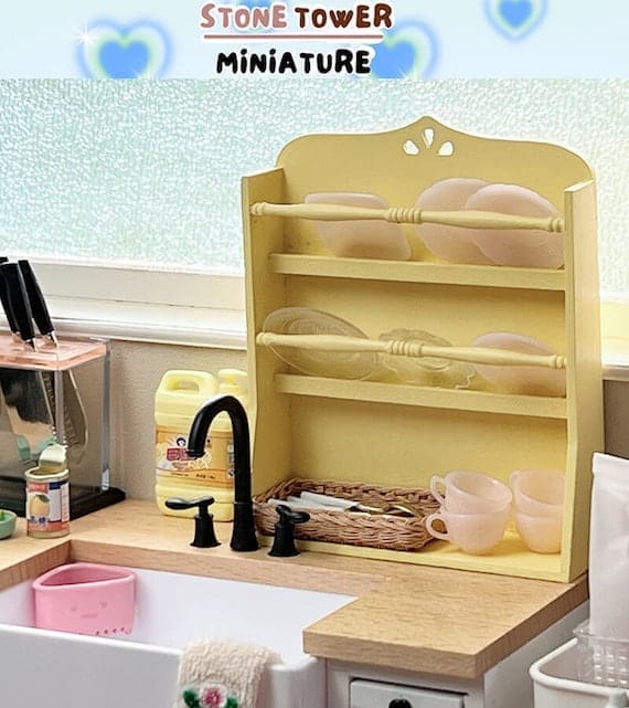 Dollhouse Kitchen Rack