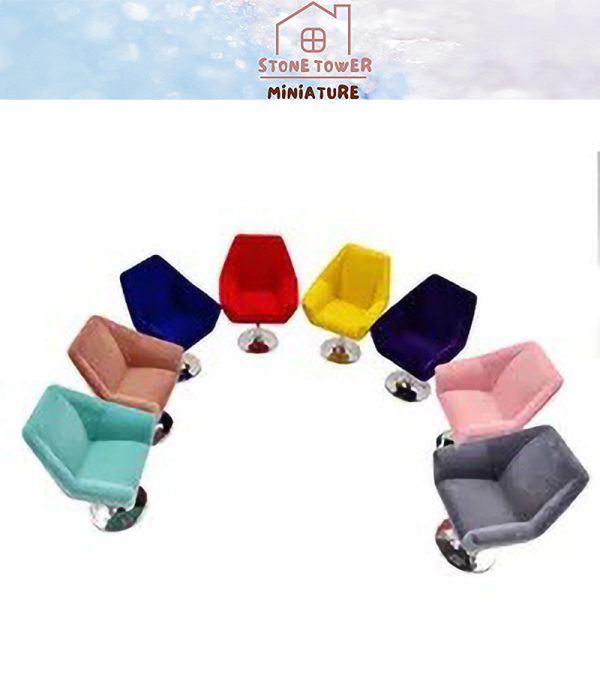 Flocking Sofa Miniature Chairs