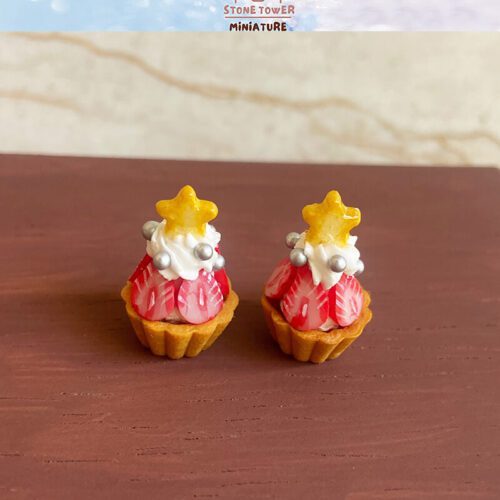 Miniature Strawberry Dessert Food