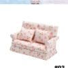 Miniature Pink Heart Sofa Chairs