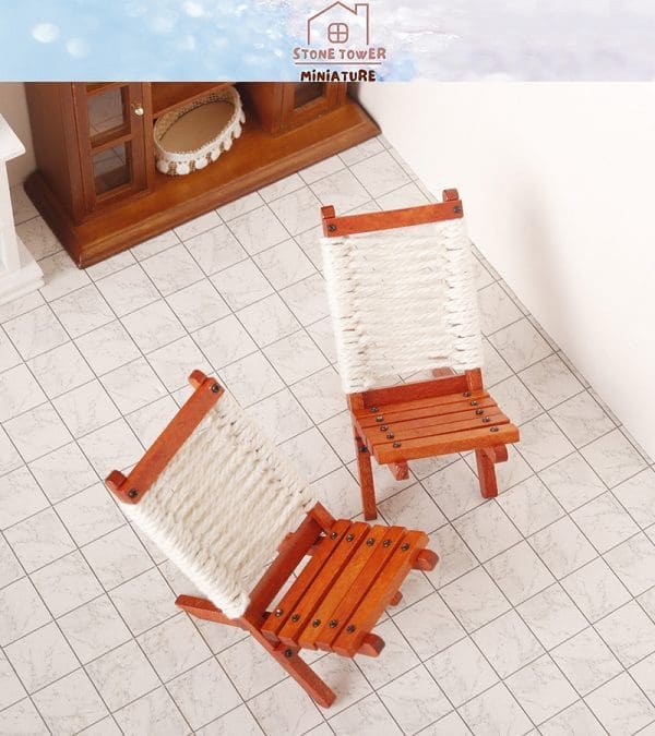 Miniature Lounge Beach Chairs