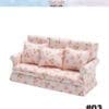 Miniature Pink Heart Sofa Chairs