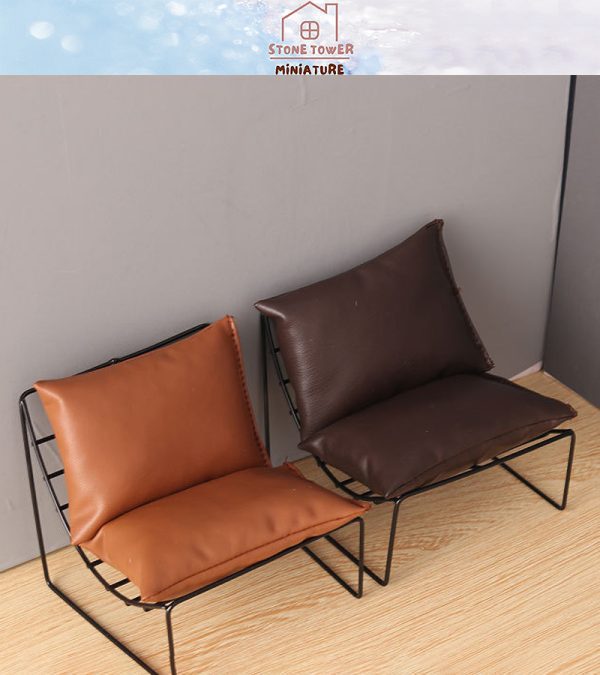 Iron Sofa Miniature Chairs