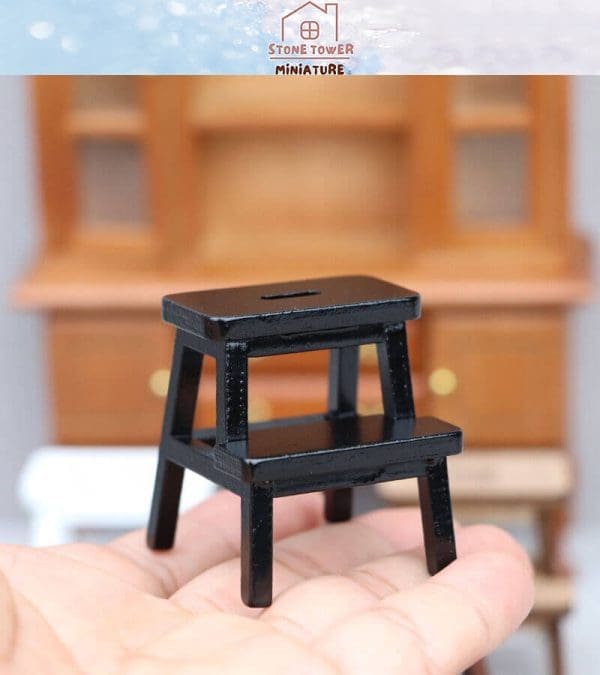 Miniature Step Stool Chairs