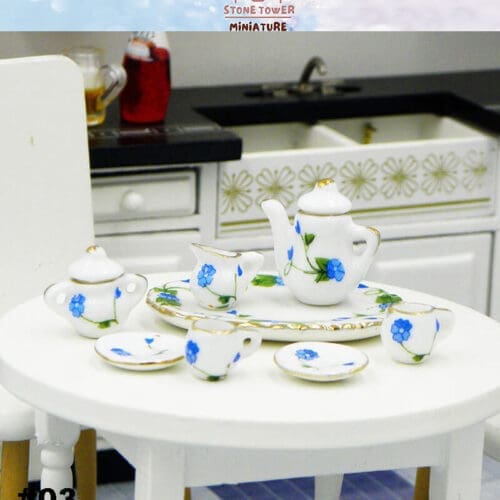 Dollhouse Ceramic Teaware Set