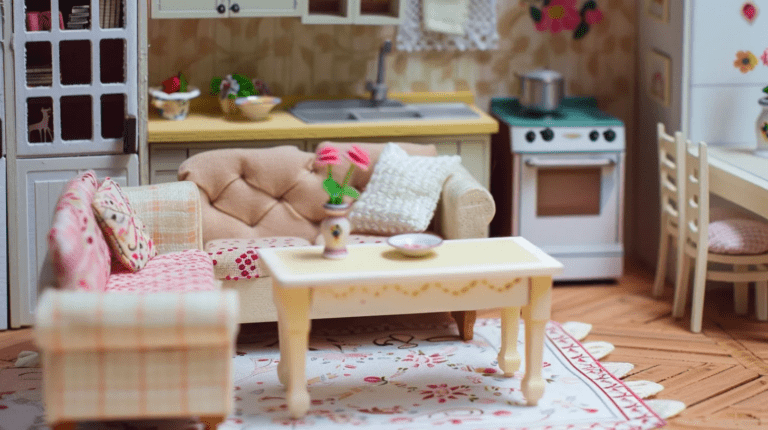 Doll Furniture Plans: Doll's House Miniature Furniture Inspirations
