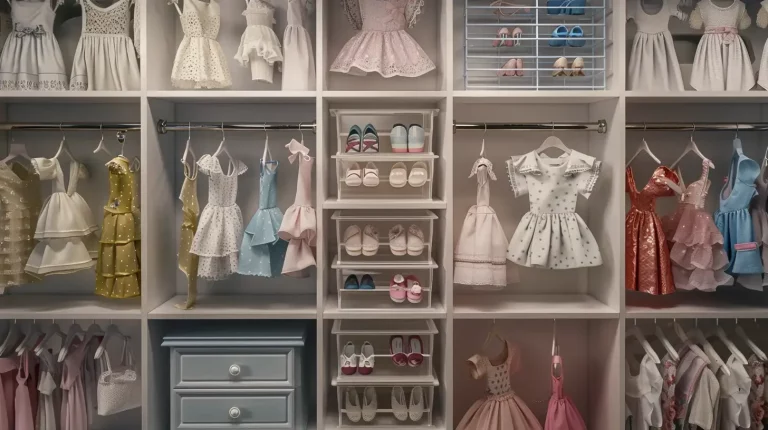 Doll Clothing Storage Ideas