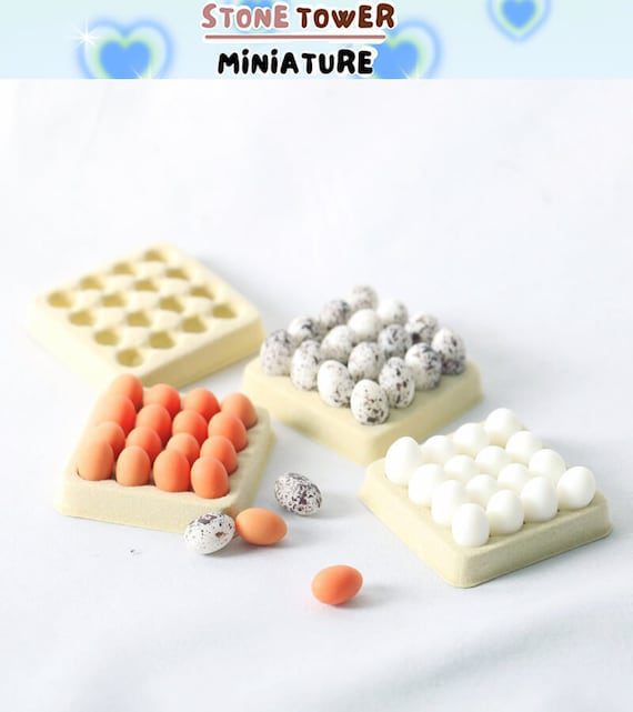 Miniature Eggs in Tray