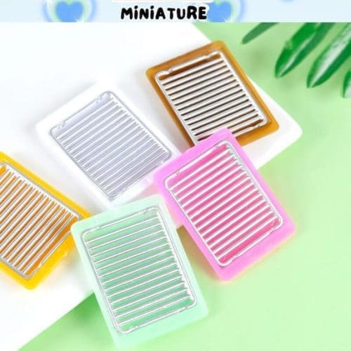 2PCS Miniature Barbecue Plate